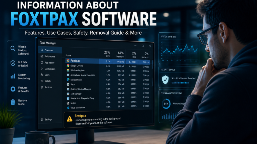 Information About Foxtpax Software